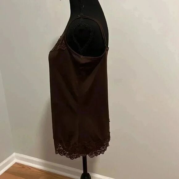 Cato Brown Lace Camisole  - Picture 6 of 9